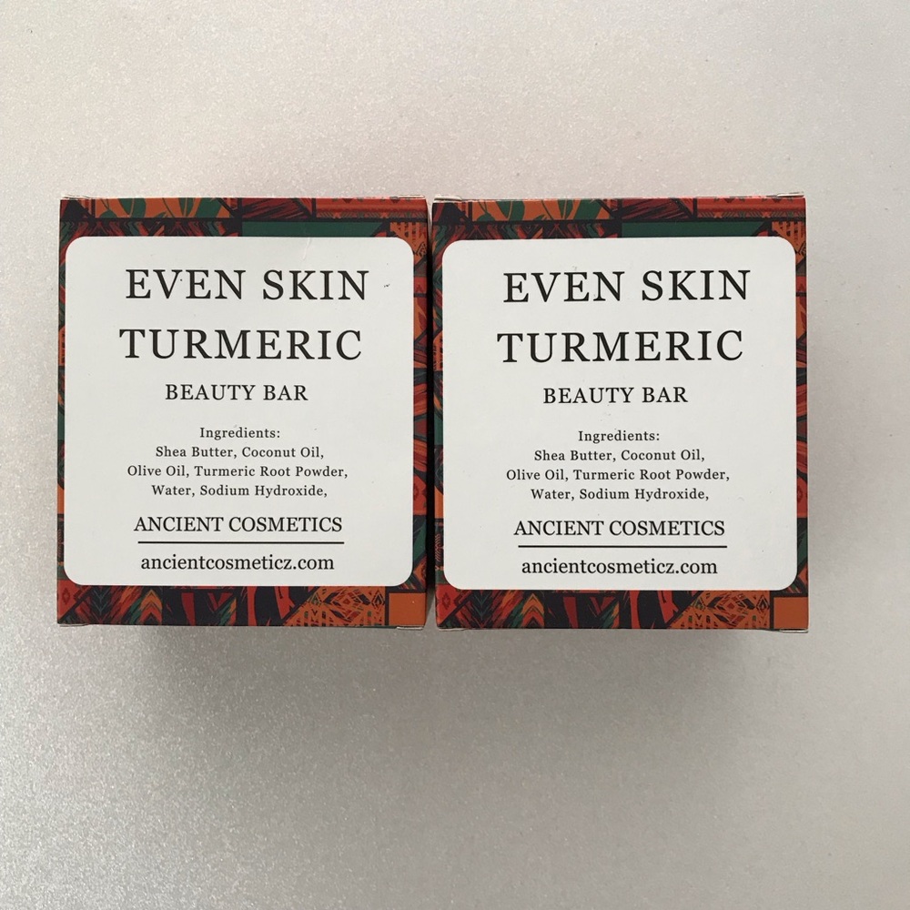 🆕 2 BARS Even Skin Turmeric Beauty Bar - Picture 3 of 3